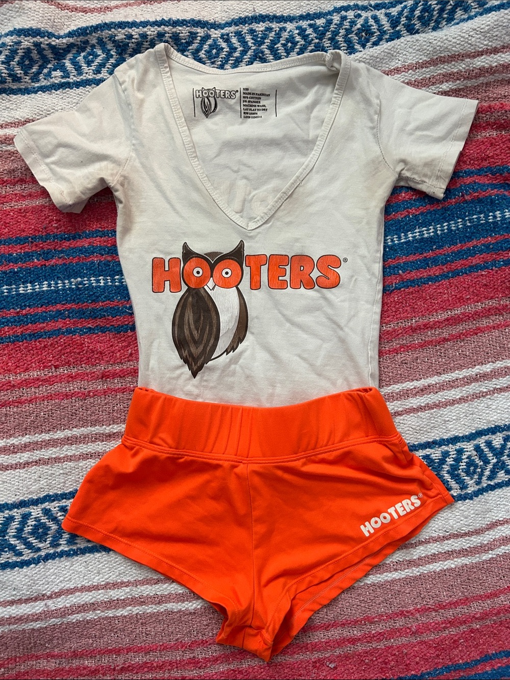 USED Hooters Girl Uniform!